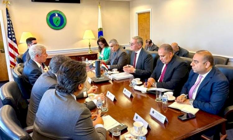 مباحثات لوزير البترول والثروة المعدنية مع نظيره الأمريكي في واشنطن
