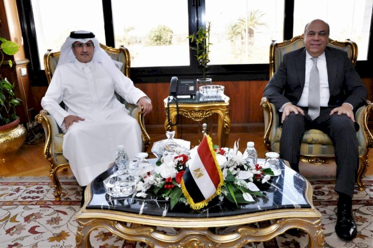 وزير الطيران المدني يستقبل رئيس الهيئة العامة للطيران المدني القطري لبحث أوجه التعاون بين الجانبين