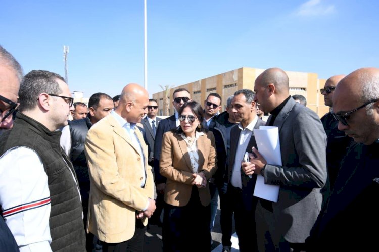 وزيرة الإسكان تتفقد محطة المياه الرئيسية وتتابع تطوير وصيانة الطرق بالمدينة