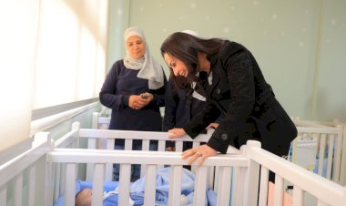 وزيرة التضامن تتفقد مركز الكفالة لاستقبال وتصنيف والإقامة المؤقتة للأطفال بـ15 مايو