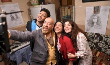 كواليس فيلم فاميلي بيزنس بطولة محمد سعد وغادة عادل