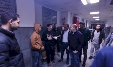 نائب محافظ الجيزة يفاجئ مستشفى الحوامدية العام بزيارة ليلية