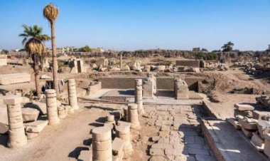 السياحة والآثار: الانتهاء من مشروع إعادة تركيب وترميم بوابة سور الملك رمسيس الثالث