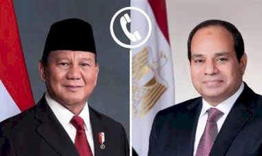 الرئيس السيسي يتلقى اتصالًا هاتفيًا من رئيس جمهورية إندونيسيا