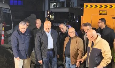 نائب وزيرة الإسكان يتابع أعمال ربط خط المياه بزهراء المعادي لتعزيز كفاءة الشبكات