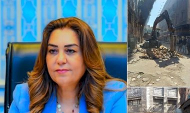 وزيرة التنمية تعلن بدء تنفيذ أعمال المرافق بالمرحلة الثانية لتطوير منطقة العتبة بالقاهرة