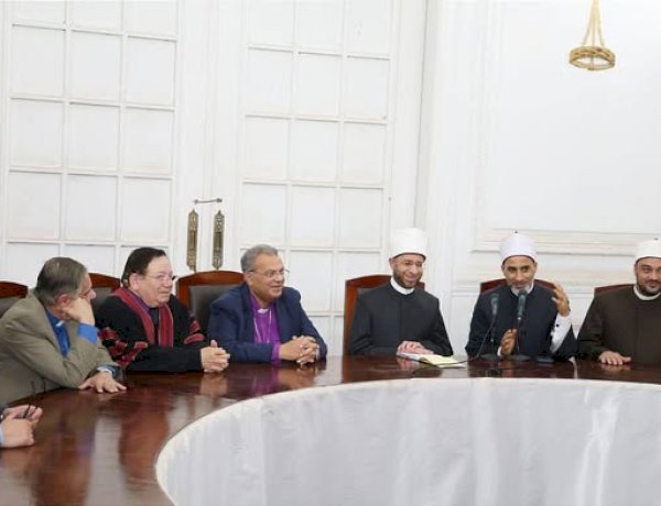 وزير الأوقاف يستقبل رئيس الطائفة الإنجيلية بالمجلس الأعلى للشئون الإسلامية للتهنئة بعيد الفطر المبارك