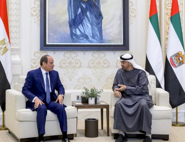 الرئيس السيسي يجري زيارة اخويا إلى دولة الإمارات