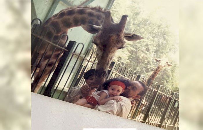مع الزرافة والنمر.. هنا الزاهد تسترجع ذكريات طريفة مع عائلتها من الطفولة