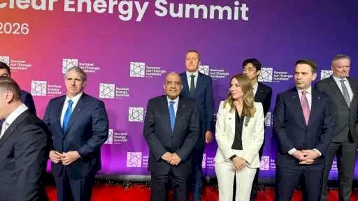 وزير الكهرباء يلقي كلمة مصر أمام القمة العالمية للطاقة النووية المنعقدة في العاصمة الفرنسية باريس