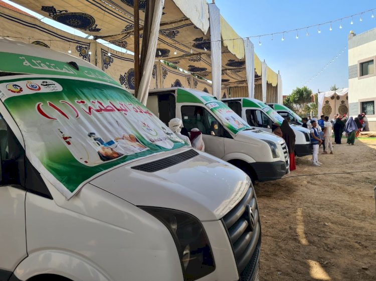 القوافل الطبية المجانية تجوب قرى الدقهلية لتقديم الرعاية الصحية للمواطنين