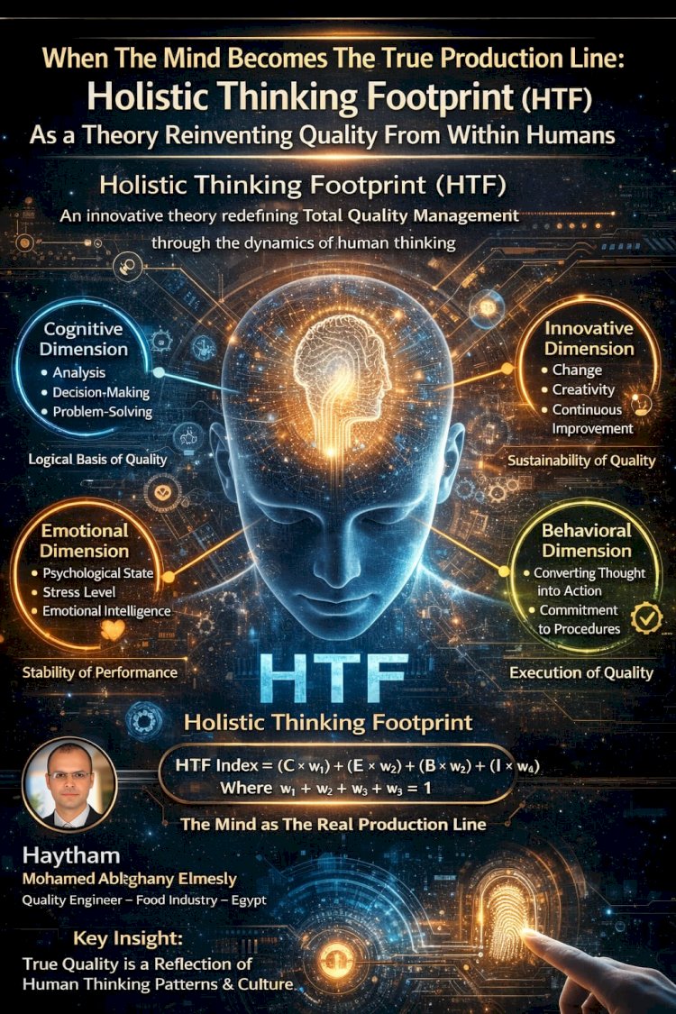 ​بصمة التفكير الشامل (HTF).. الثورة القادمة في إدارة الجودة