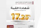 بنك مصر يُعلن تعديل العائد على شهادة “القمة” الثلاثية إلى 17.25% بدورية صرف شهرية