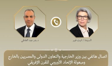 اتصال هاتفي بين وزير الخارجية ومبعوثة الاتحاد الأوروبي للقرن الأفريقي