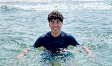 أهالي المنوفية يستغيثون لانتشال جثمان طالب صيدلي غرق في بحر الريسة بالعريش