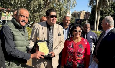 روتاري كايرو هايتس يشارك في تجميل ميادين المعادي ويُكرَّم من محافظ المنطقة 2451