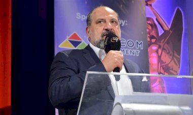 خالد الصاوي وسهير المرشدي وخالد جلال في حفل تدشين فرقة ماسبيرو المسرحية