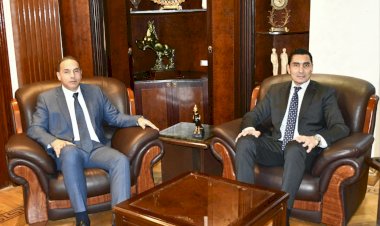 وزير الشباب والرياضة يبحث مع رئيس هيئة الرقابة المالية تعزيز أطر التعاون المشترك