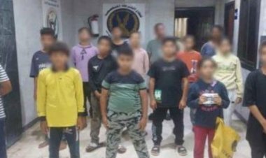 حبس 4 رجال و5 سيدات لقيامهم بإستغلال الأطفال فى التسول بالجيزة