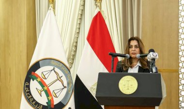 وزيرة التنمية تشهد احتفالية النيابة العامة لتسلم سبائك فضية ووثائق لعدد من الأراضي