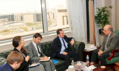 وزير الكهرباء يبحث مع سفير فرنسا تعزيز التعاون في الطاقة المتجددة وتحديث الشبكة القومية