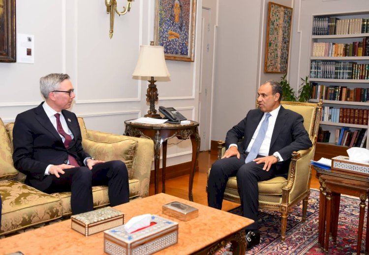 وزير الخارجية يستقبل الرئيس التنفيذي لشركة "سكاتك" النرويجية