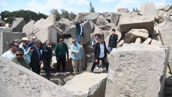 جولة ميدانية لبحث تطوير منطقة بهبيت الحجارة وتعظيم الاستفادة منها سياحيًا