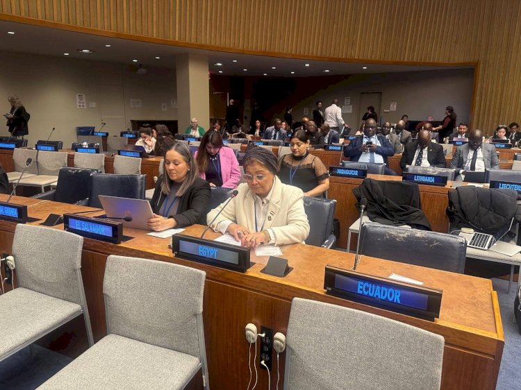 نائب وزير الصحة تلقي بيان مصر أمام لجنة السكان والتنمية بالأمم المتحدة