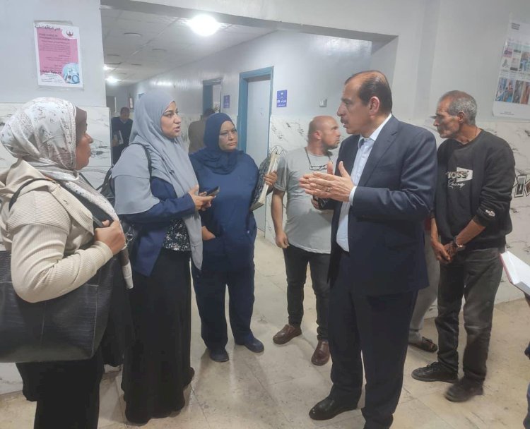 نائب وزير الصحة يفاجئ مستشفى 6 أكتوبر المركزي بزيارة مسائية.. ويُحيل المقصرين للتحقيق