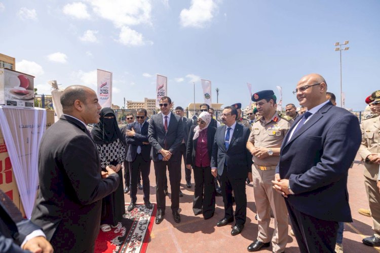 دكان الفرحة من صندوق تحيا مصر يصل إلى جامعة الإسكندرية