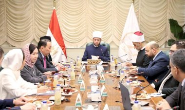 وزير الأوقاف يستقبل نائب رئيس الجامعة المصرية للثقافة الإسلامية بكازاخستان وسفير كازاخستان