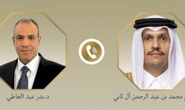 وزير الخارجية يبحث مع رئيس مجلس الوزراء وزير خارجية قطر خفض التصعيد الإقليمي