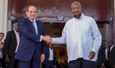 الرئيس السيسي يلتقي  رئيس جمهورية أوغندا