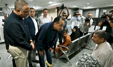 رئيس الوزراء يفتتح عيادة "روز اليوسف" المطورة بكفر طهرمس
