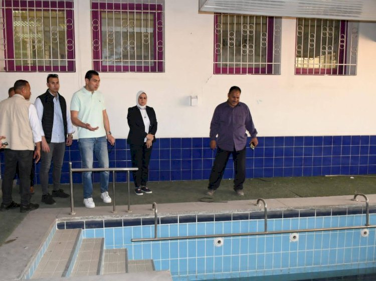 وزير الشباب والرياضة يتفقد أعمال تطوير مركز الطب الرياضي بمدينة نصر