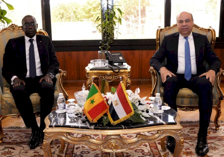 وزير الطيران يستقبل سفير السنغال لدى جمهورية مصر العربية لبحث آفاق التعاون المشترك بين الجانبين