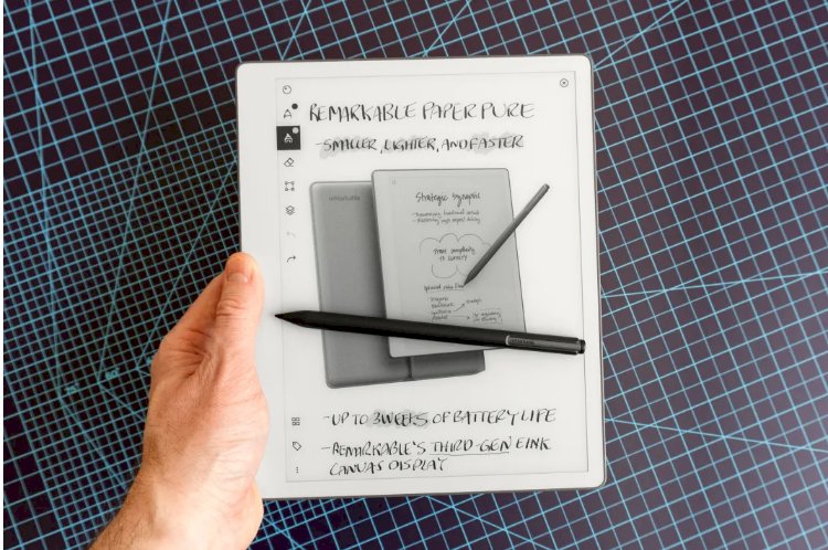أسرع وأخف وزنا.. إطلاق جهاز Remarkable Paper Pure الجديد بشاشة E Ink