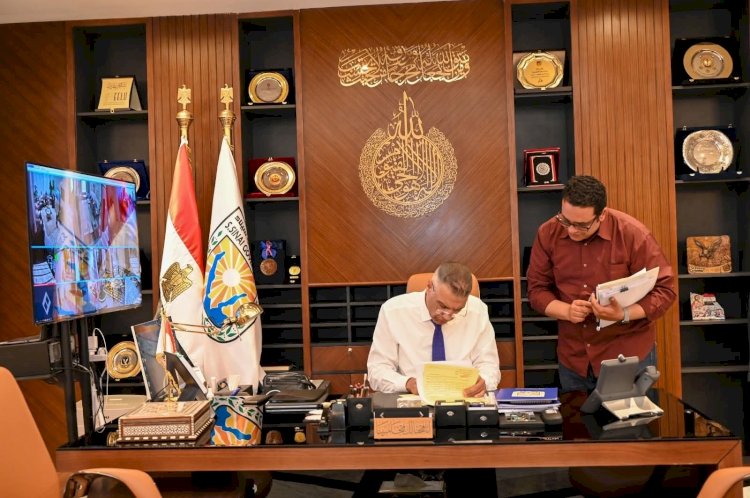 محافظ جنوب سيناء يوقع قرارات تخصيص 325 فرصة سكنية زراعية بالتجمعات التنموية
