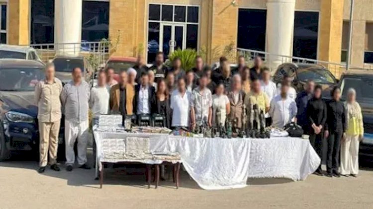 حبس عصابة المقابر الوهمية فى 6 أكتوبر 4 أيام