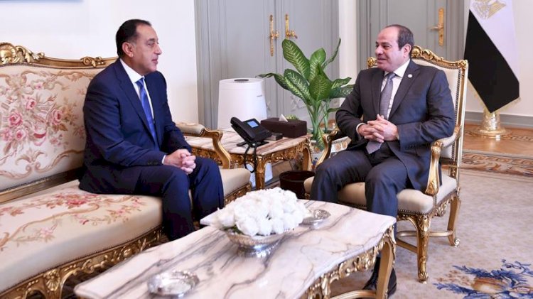 عاجل.. الرئيس السيسي يجتمع مع رئيس الوزراء