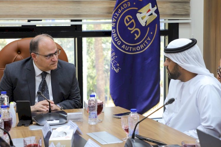 رئيس هيئة الدواء يستقبل رئيس شركة عرب لاب الإماراتية لتعزيز التعاون في الجودة والرقابة الدوائية