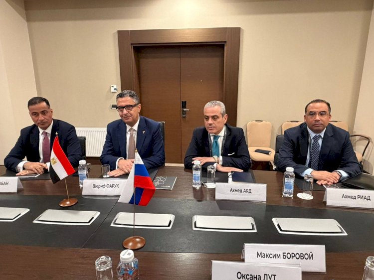 وزير التموين يعقد جلسة مباحثات موسعة مع وزيرة الزراعة الروسية في ختام المنتدى الدولي الخامس للحبوب بمدينة سوتشي