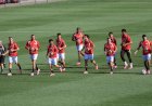 منتخب مصر يواصل تدريباته استعدادا لودية البرازيل