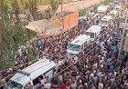 6 جثامين من أسرة واحدة.. المئات يشيعون ضحايا حادث سقوط سيارة بترعة المريوطية