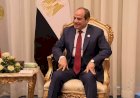 الرئيس السيسي يؤكد تقدير مصر لجهود الرئيس الأمريكي لإحلال السلام في الشرق الأوسط