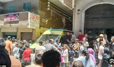 النيابة تعاين موقع مصرع ربة منزل على يد زوجها في القليوبية