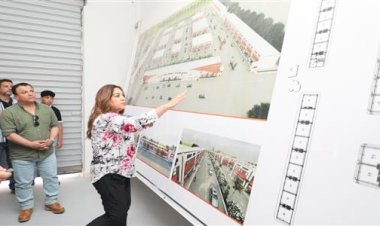 وزيرة التنمية ومحافظ البحر الأحمر يتفقدان الموقف التنفيذي لإنشاء مجمع خدمات سوق الجملة الجديد بمدينة الغردقة
