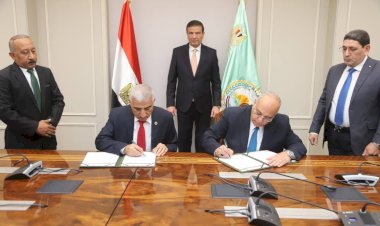 وزير الزراعة يشهد توقيع مشروعين تنمويين بين "بحوث الصحراء" و"أكساد" لتعزيز الأمن الغذائي