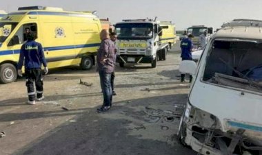 مصرع شاب وإصابة آخر في حادث تصادم بقنا
