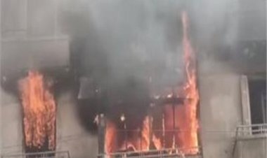 مصرع سيدة فى حريق أشعله شقيقين بمنزلها فى كفر الشيخ